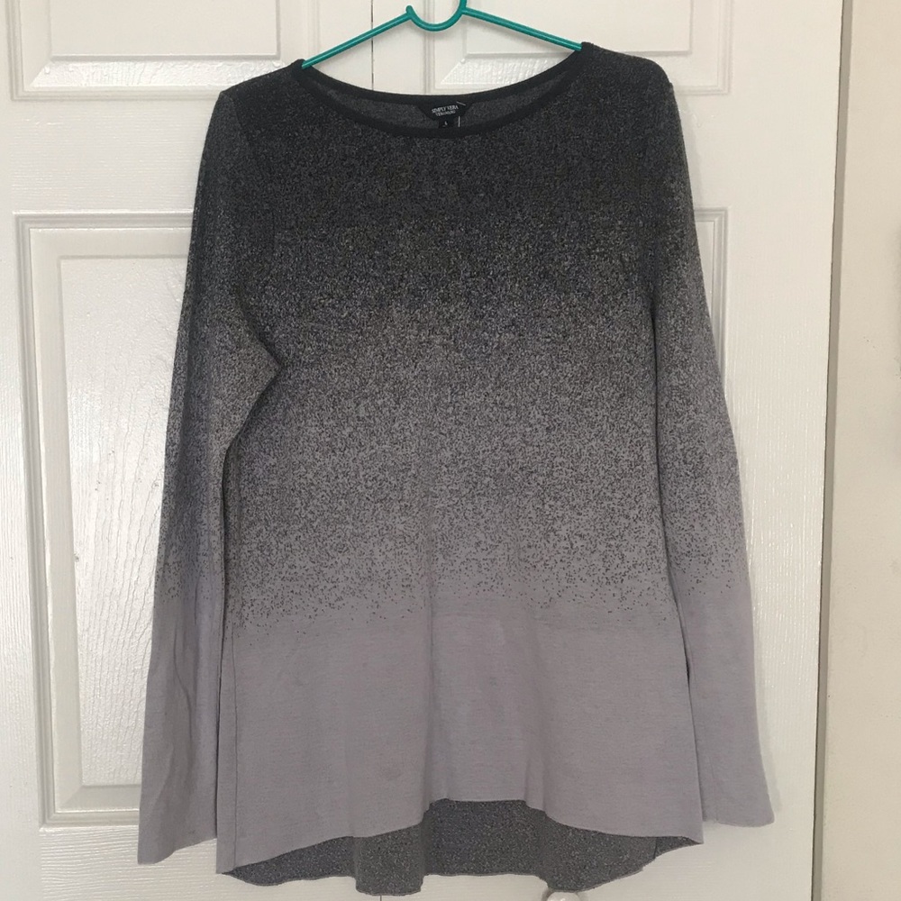 Tri-colored sweater